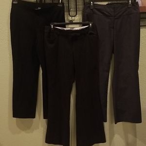 3 pairs dress pants